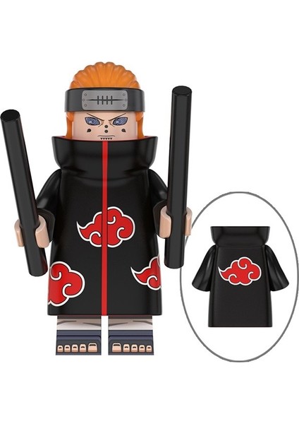 Pain Akatsuki Mini Figür Naruto Anime M-023