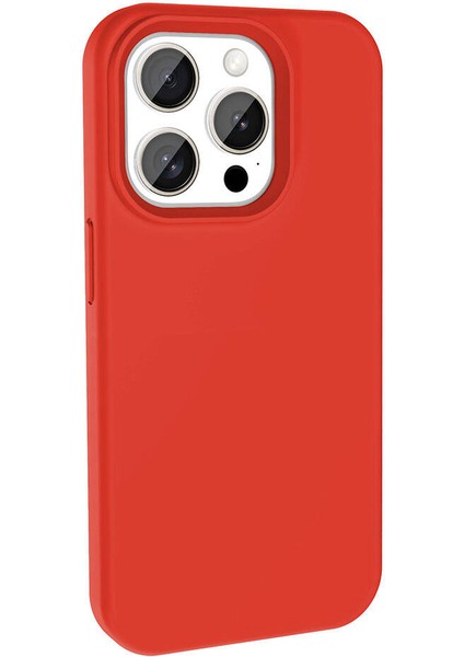 Apple iPhone 15 Pro Kılıf Magsafe Şarj Özellikli Sıvı Teknolojili Silinebilir Sert Kivi Kılıf