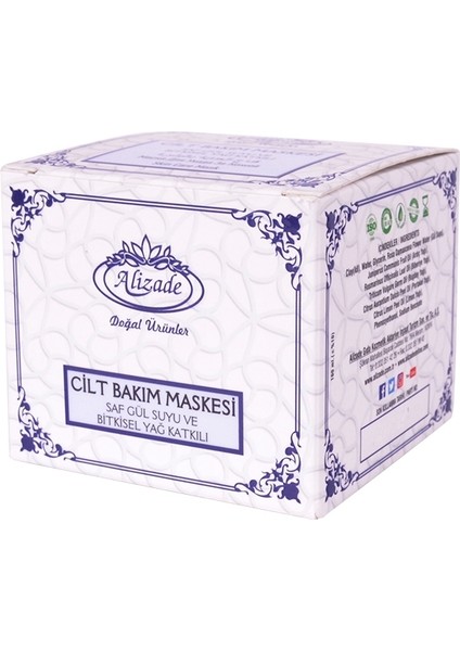 Cilt Bakım Maskesi