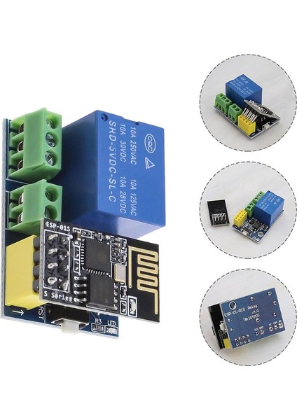 ESP8266 ESP-01S 5V WiFi Röle Modülü