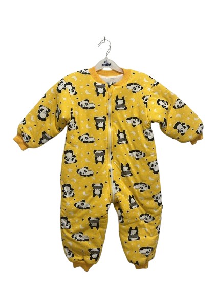 Elyaflı Uyku Panda Baskılı Uyku Tulumu 617