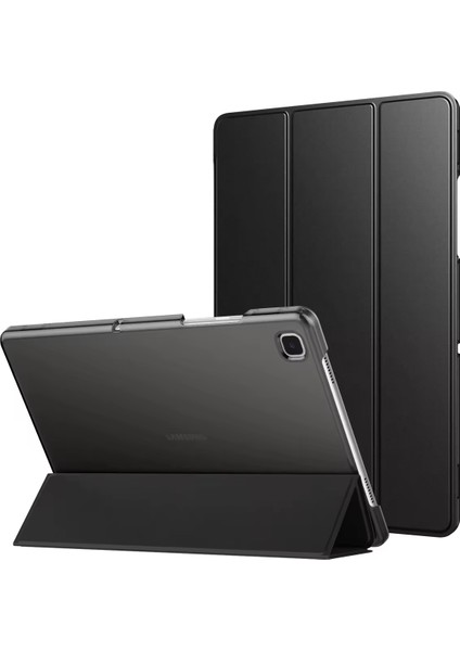 Samsung Galaxy Tab S6 Lite SM-P610 Kılıf Pu Deri Ön Arka Tam Koruma Standlı Katlanabilir Uyku Modlu Smart Kapak