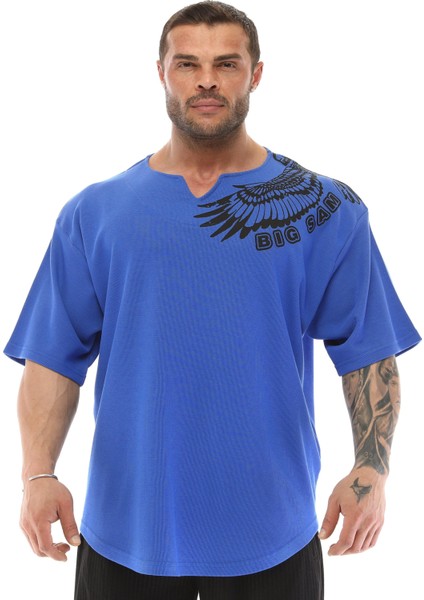 Oversize Antrenman Tişörtü Big Sam 3240