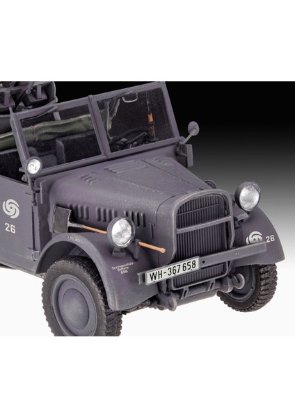 Model Kit Askeri Araçlar Le Gl Einheits Pkw 4 03339 fırsatları