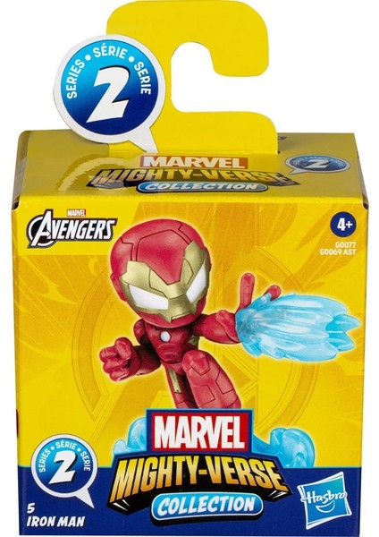 Mighty Verse Aksiyon Figürleri Iron Man G0069-G0077