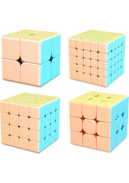 Macarons 2x2 & 3x3 & 4x4 & 5x5 Zeka Küpü Set MF9306