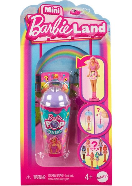 Mini Barbieland Pop Reveal Bebekler HYM26