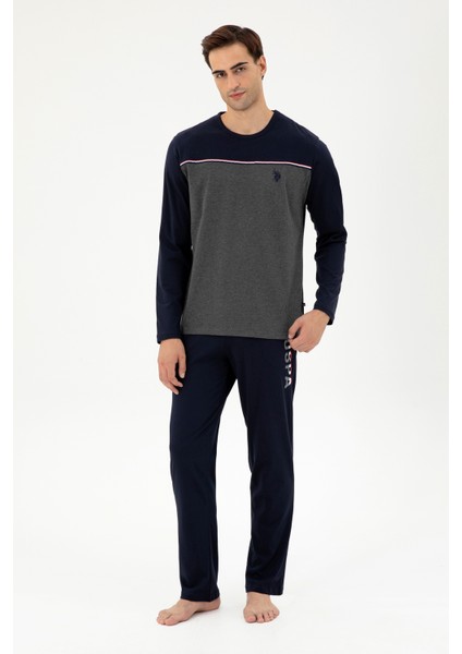 Erkek Lacivert Pijama Takım 50301719-VR033