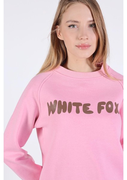 9149M Whıte Fox Bakı Sweat Pembe