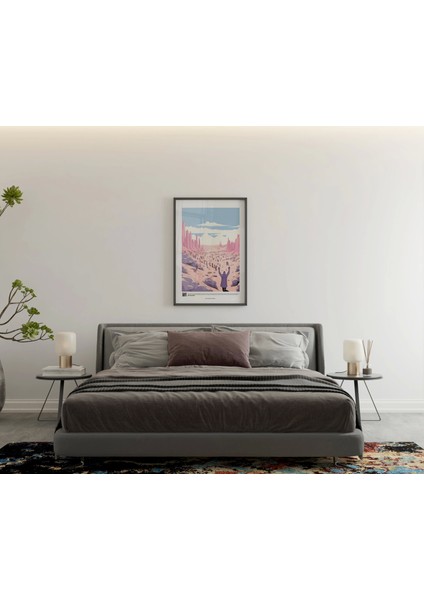 Pembe Temalı Kız Odası Dekor, Genç Yurt Odası Poster modelleri