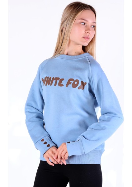 9149M Whıte Fox Bakı Sweat Bebe Mavi