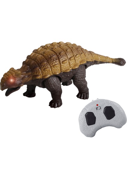 Çocuklar Için Rc Dinozor LED Işıklı Çocuklar Için Ankylosaurus (Yurt Dışından)