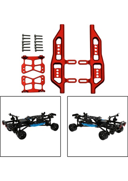 Axial SCX24 AXI00001 1:24 Rc Acc Kırmızı Için Yan Pedal (Yurt Dışından) modelleri