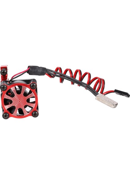 36MM Motor Isı Soğ Fanı 1/8 1/10 Rc Yedek Parçaları Kırmızı (Yurt Dışından)