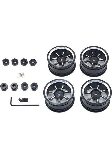 Wltoys 144001 144002 144010 1/14 Rc Yedek Parçaları Için Metal Rc Lastikleri (Yurt Dışından) fırsatları