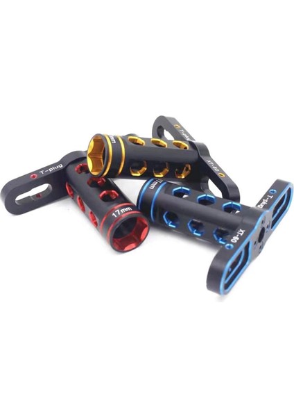 Alüminyum 17MM I Hsp 1:8 Rc Lastikleri Için Mavi (Yurt Dışından) modelleri