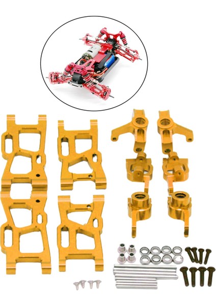 Direksiyon Taşıyıcısı 1/12 Wltoy Rc Için Altın (Yurt Dışından) modelleri