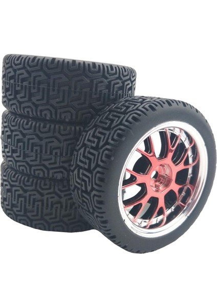 4 Kauçuk Tekerlek Wltoys 144001 124018 Model Rc Dıy Kırmızı Için Yükseltme (Yurt Dışından) indirimleri