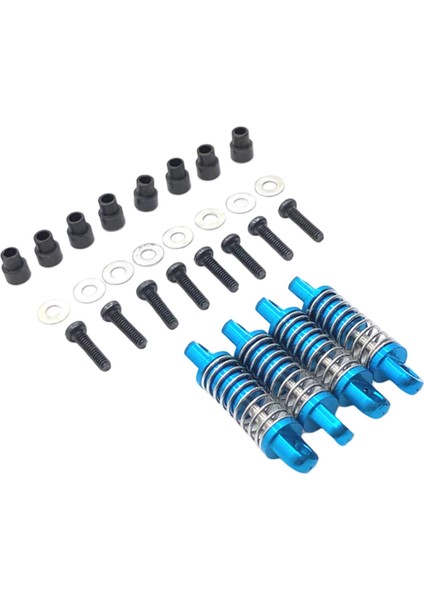 Wltoys 1:28 Ölçekli Rc Mavi Için 4 Metal Amortis (Yurt Dışından)