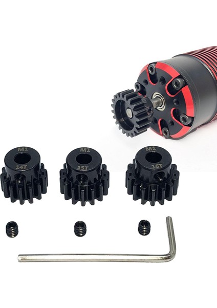 3/set Sertleştirilmiş Metal Dişli 1/10 Rc Dıy 14T 15T 16T (Yurt Dışından) fırsatları