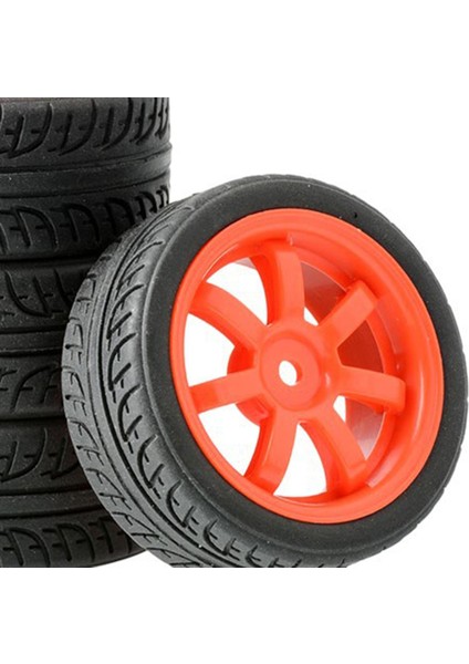 Rc 1/16 1/12 1/14 Tekerlekler Wltoys Araç Turuncu (Yurt Dışından)