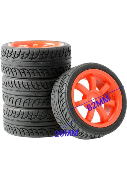 Rc 1/16 1/12 1/14 Tekerlekler Wltoys Araç Turuncu (Yurt Dışından)