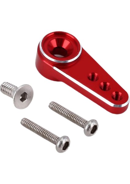 1:24 15 Dişli Servo Kol Vidalarla Eksenel SCX24 Model Yükseltme Kırmızı (Yurt Dışından)