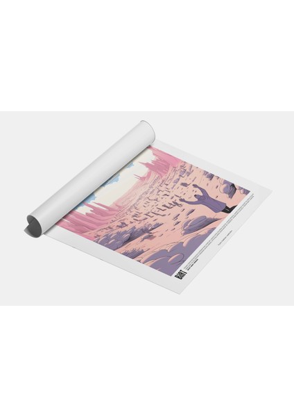 Pembe Temalı Kız Odası Dekor, Genç Yurt Odası Poster fiyatları