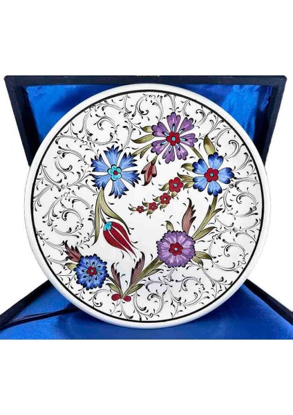 Yeni Iş Hediyesi 25cm Iznik Tabak