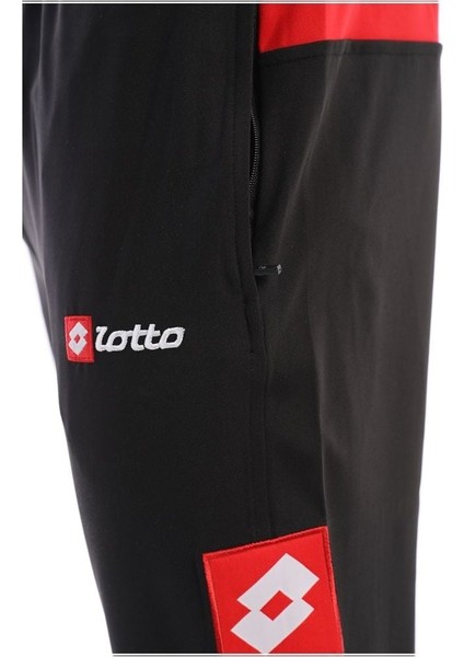 Eşofman Takımı, Lotto Suit Team Ant Pl Black/red, N8162 3xl