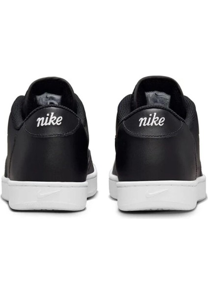 Court Vintage Leather Sneaker Hakiki Deri Sneaker Ayakkabı Siyah modelleri
