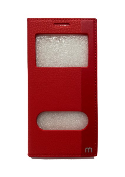Samsung Galaxy S3 Mini Uyumlu Pencereli Kapaklı Magnum Kılıf