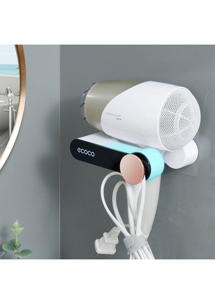 Duvara Yapışkanlı Saç Kurutma Makinesi Tutacağı