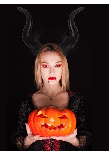 Halloween Malefız Boynuzlu Taç AST6739