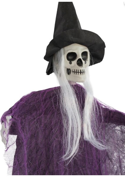 Halloween Dekoratif Şapkalı Iskelet 100CM AST6781 fiyatları