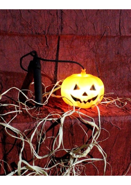 Halloween Sopalı Balkabağı 10CM AST6661