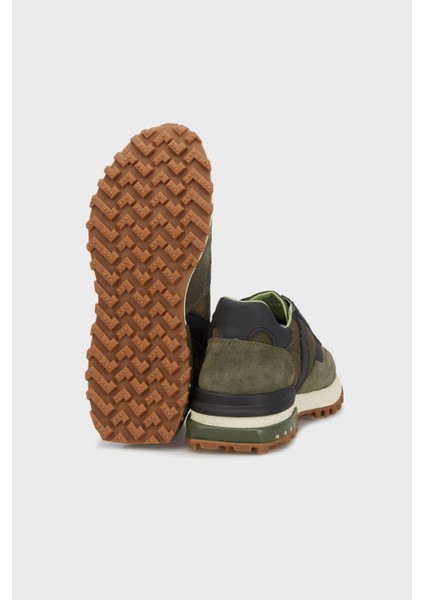 Hakiki Deri Renk Bloklu Sneaker Ayakkabı Erkek Ayakkabı 15220354H1 indirimleri