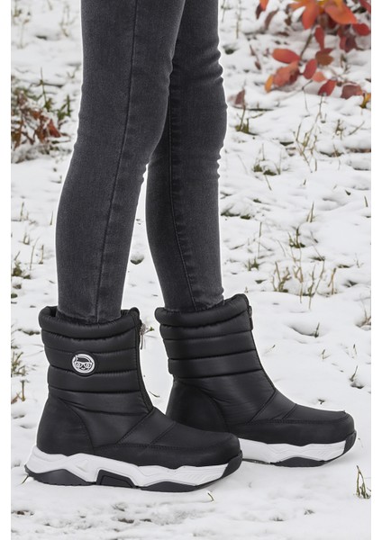 Sumo Fermuarlı Erkek Çocuk Kar Botu