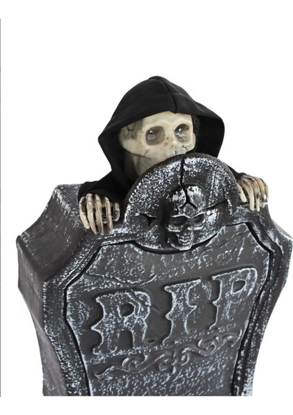Halloween Dekoratif Mezar Taşı 40CM Hareketli