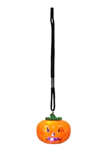 Halloween Balkabağı Işıklı 3 Fonksiyonlu Kolye AST6639 fiyatları