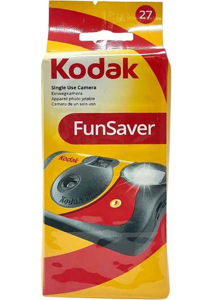 Funsaver 27 Poz Tek Kullanımlık Fotoğraf Makinesi