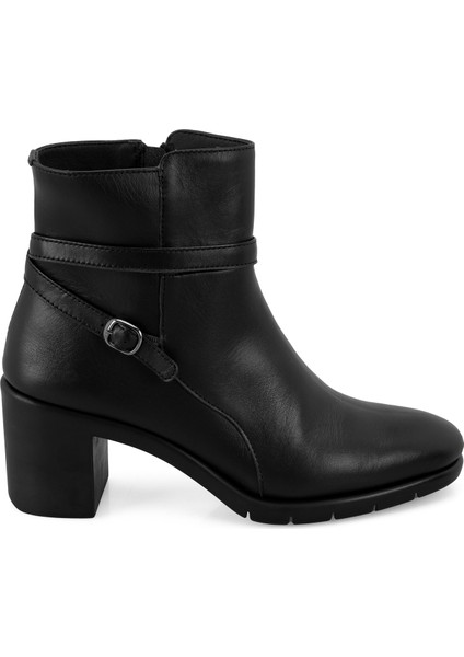 Hallie Siyah Kadın Aerocomfort Topuklu Deri Bot fiyatları