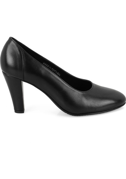 Desirae Siyah Kadın Aerocomfort Topuklu Deri Klasik Ayakkabı fiyatları
