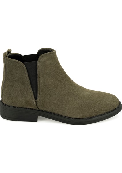 Serage Yeşil Kadın Deri Bot fiyatları