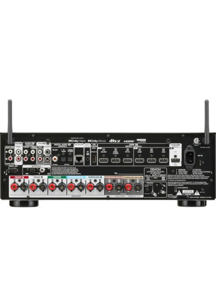 AVR-X1800H 7.2 Ch. 8k Av Receiver Siyah