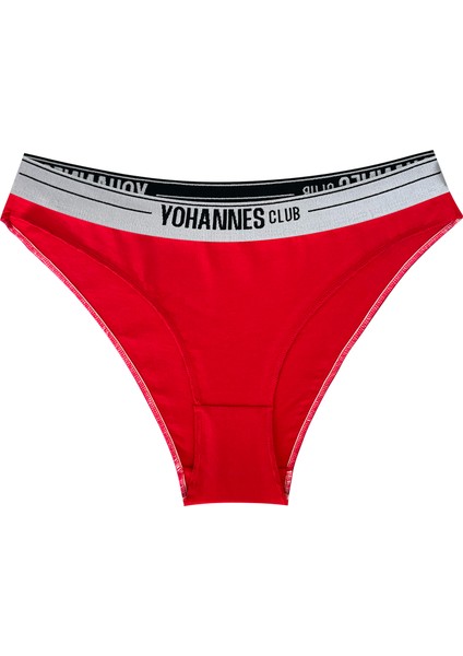 Yohannesclub, Kadın, Iç Çamaşırı Takımı, (Bralet-Slip), Kırmızı