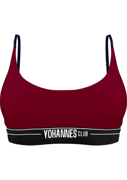 Yohannes Club Yohannesclub, Kadın, Iç Çamaşırı Takımı, (Bralet-Slip), Bordo