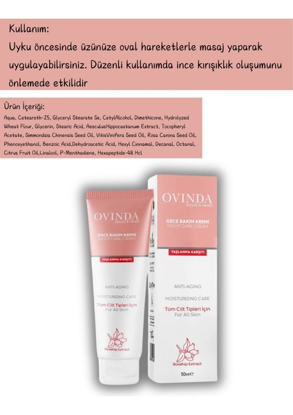 Gece Bakım Kremi 50 ml