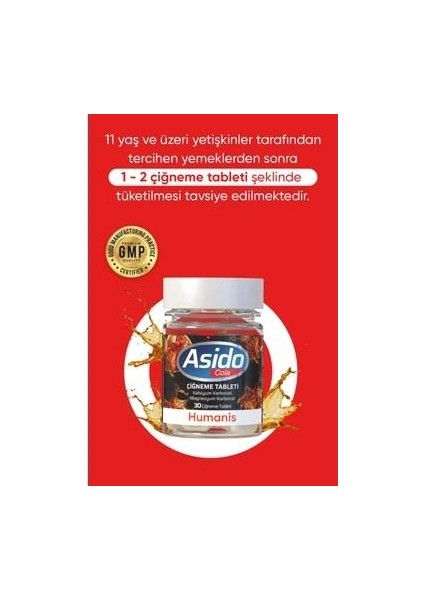 Cola Çiğneme 30 Tablet