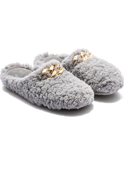 Mia Kadın Ev Terliği Gri 36/41
